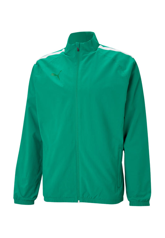 Puma Fußball Teamsport Textil Jackets teamLIGA Sideline Jacket Green (PU143F02R-M11) Kids