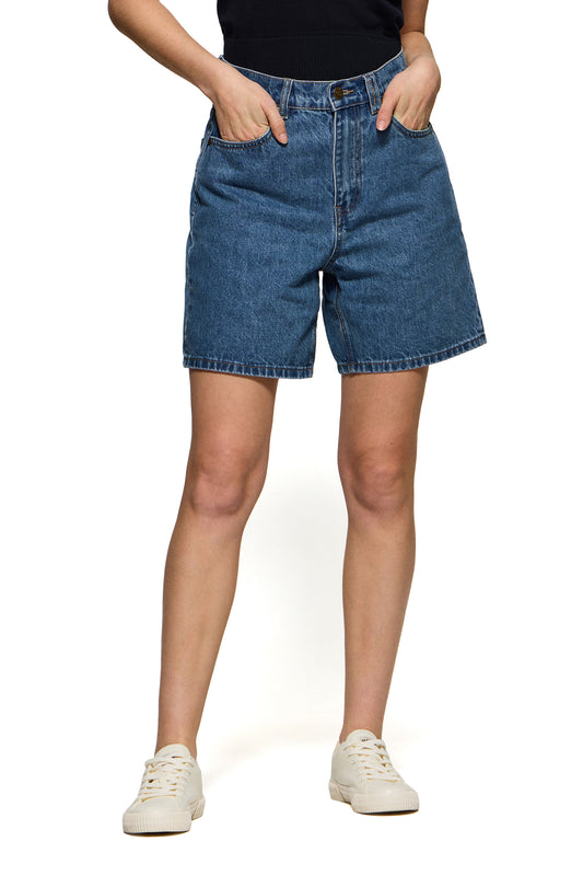 JUNO SHORT JEANS DENIM_BLUE (45369) Women