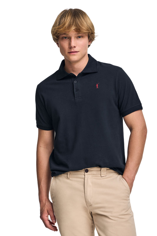 RIGBY GO POLO SS VN NAVY (45380) Men