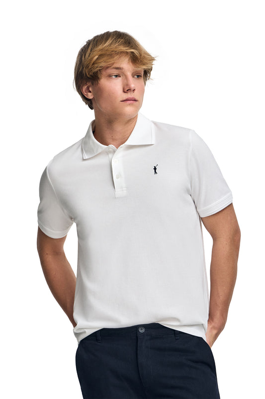 RIGBY GO POLO SS VN WHITE (45385) Men