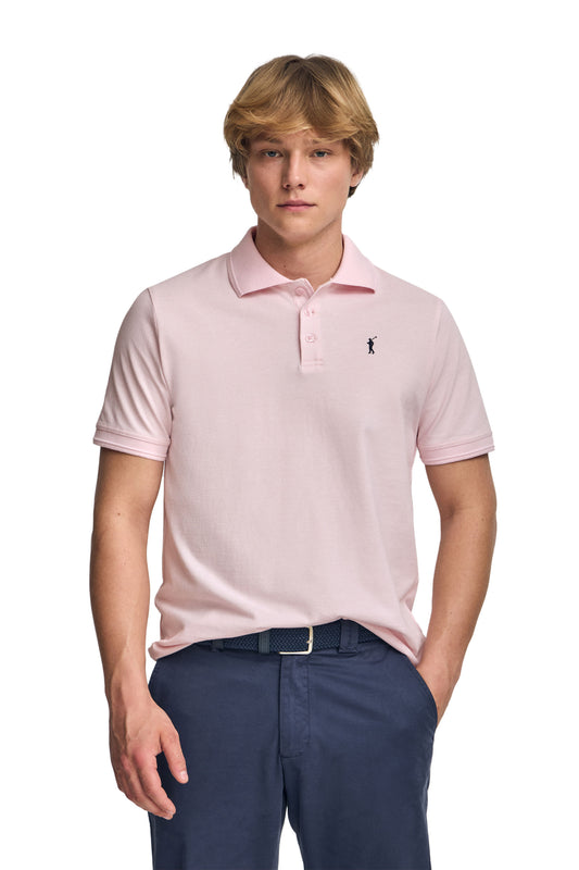 RIGBY GO POLO SS VN PINK (45387) Men