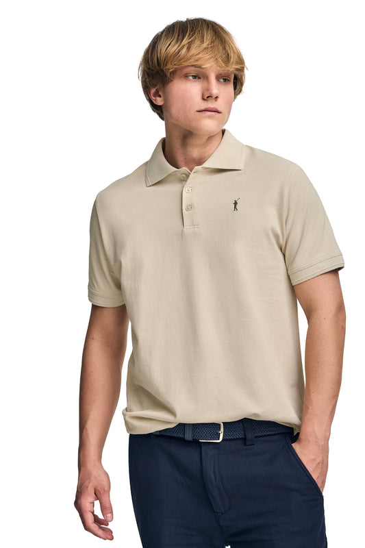 RIGBY GO POLO SS VN BEIGE (45389) Men