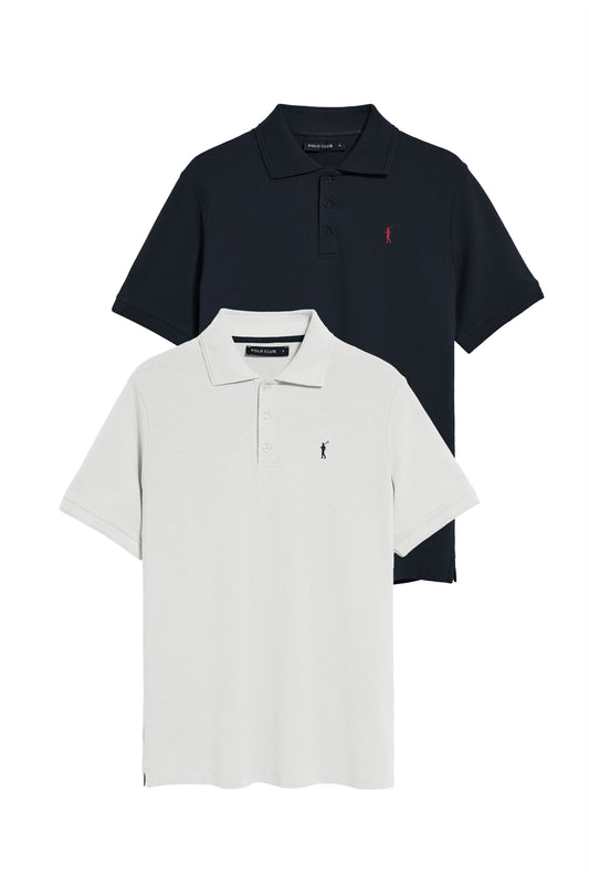 PACK 2 - RIGBY GO POLO SS VN [N-W] MULTICOLOR (45392) Men