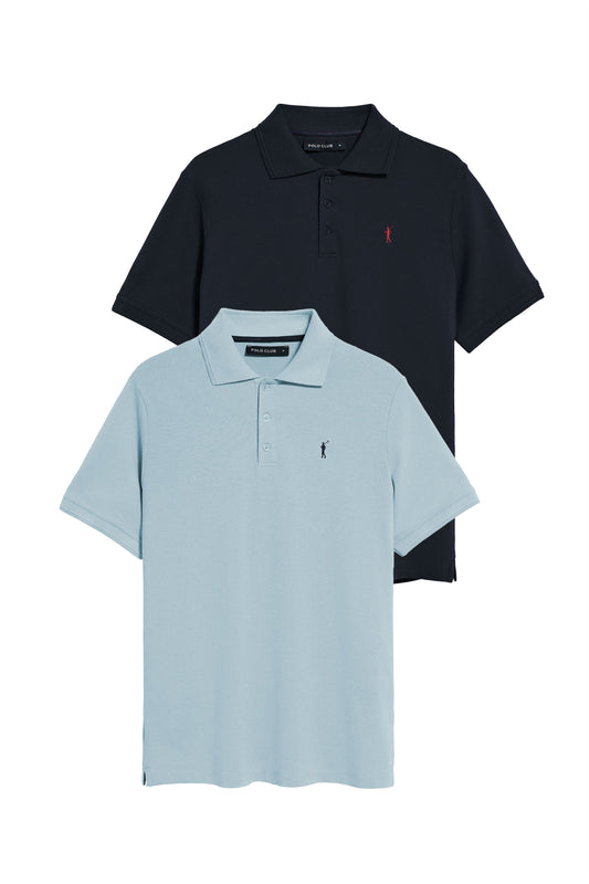 PACK 2 - RIGBY GO POLO SS VN [BB-N] MULTICOLOR (45394) Men