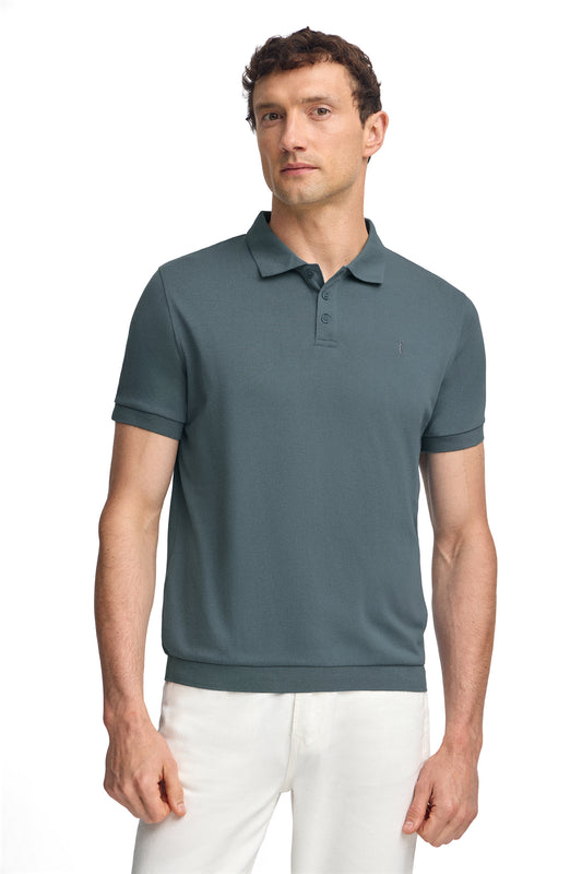 RIGBY GO POLO SS CL DENIM_BLUE (45398) Men