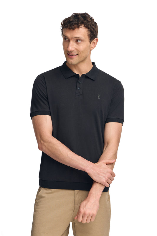 RIGBY GO POLO SS CL BLACK (45400) Men