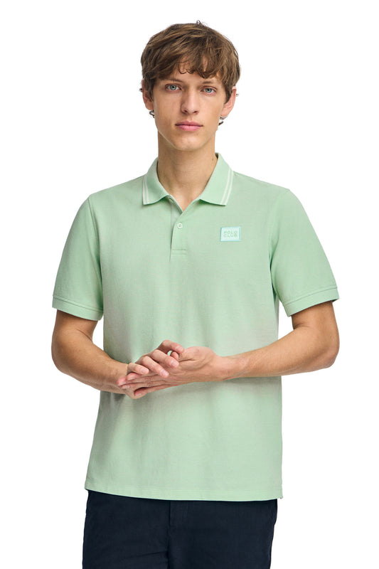 TWILL PATCH POLO SS VN MINT (45407) Men