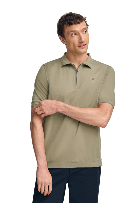 ESKO ZIPPER POLO SAGE_GREEN (45419) Men