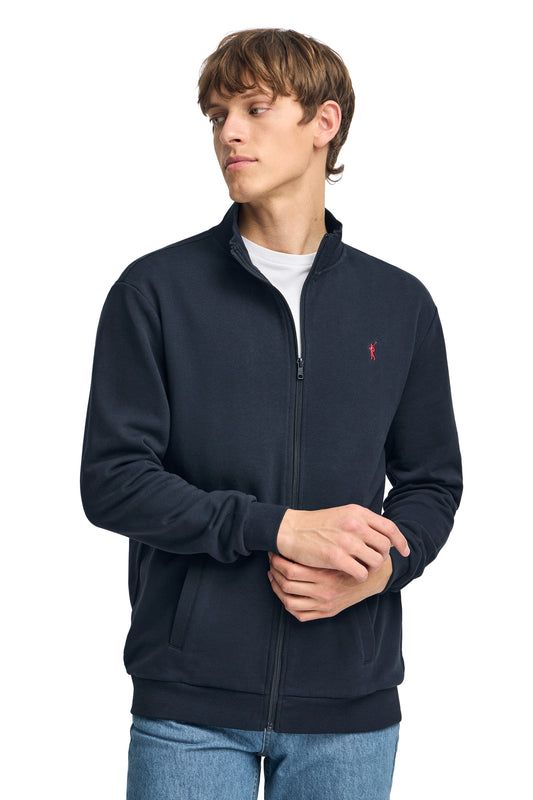 RIGBY GO ZIPPERED FT SWEAT NAVY (45471) Men