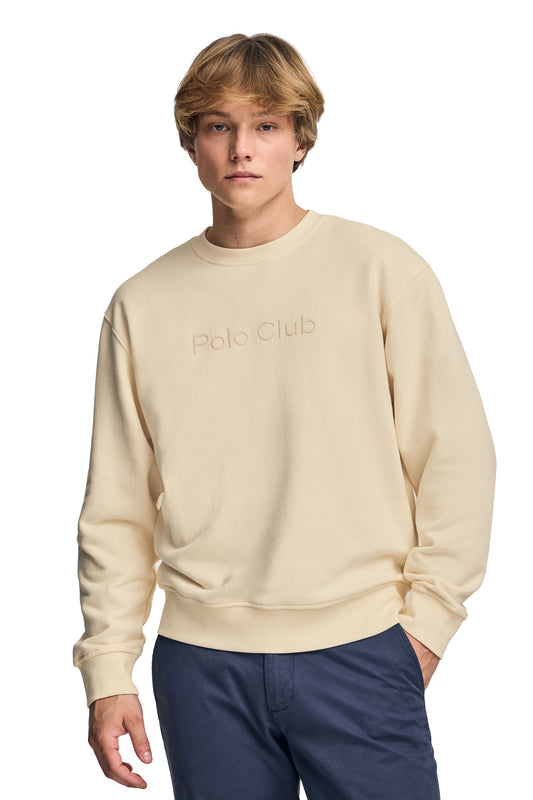 MINIMAL COMBO RUBBER FT SWEAT U  ECRU (45475) Men