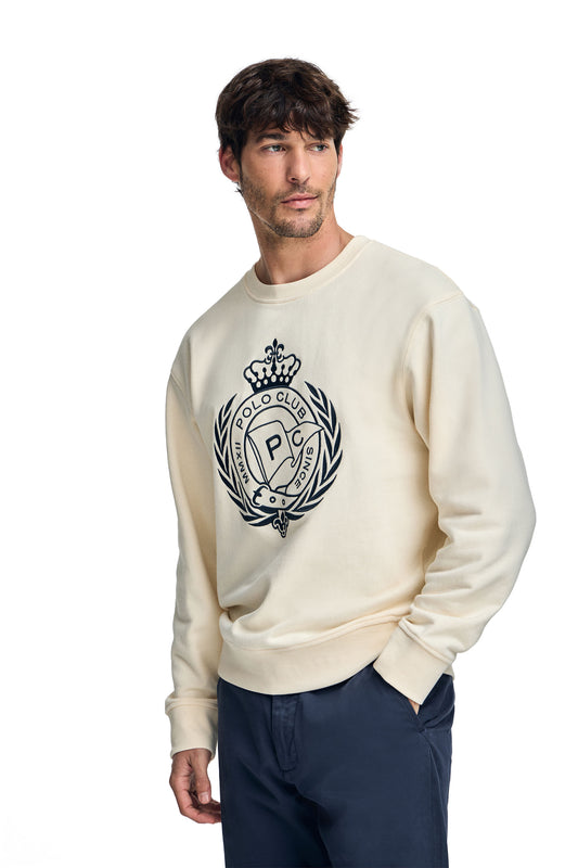 SADDIE SWEAT ECRU (45481) Men
