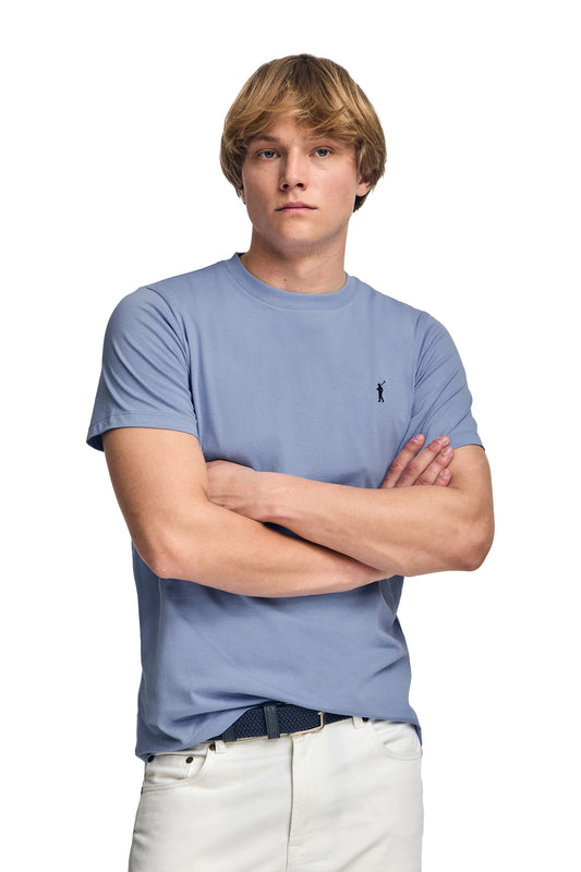 RIGBY GO TSHIRT SS VN AQUA_BLUE (45500) Men