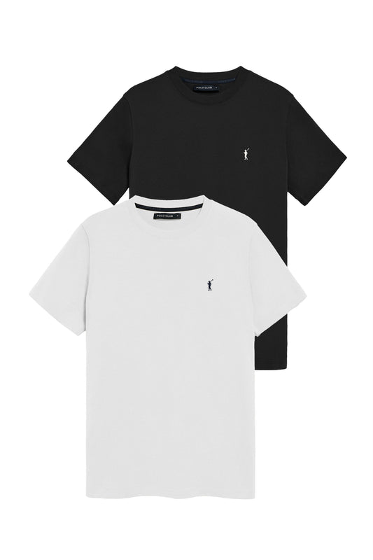 PACK 2 - RIGBY GO TSHIRT SS VN [B-W] MULTICOLOR (45503) Men