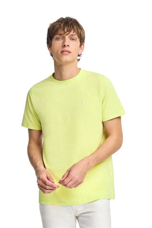 BIG RIGBY GO RUBBER TSHIRT SS LIME_GREEN (45512) Men