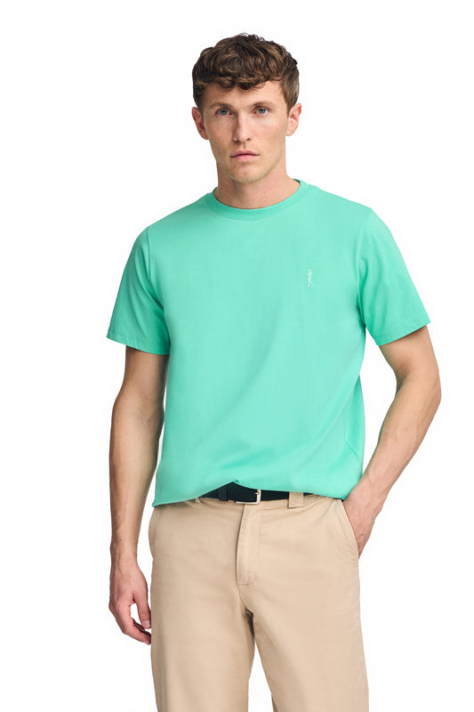 BIG RIGBY GO RUBBER TSHIRT SS AQUAMARINE (45513) Men
