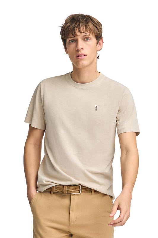 RIGBY GO TSHIRT SS FLAME BEIGE (45522) Men