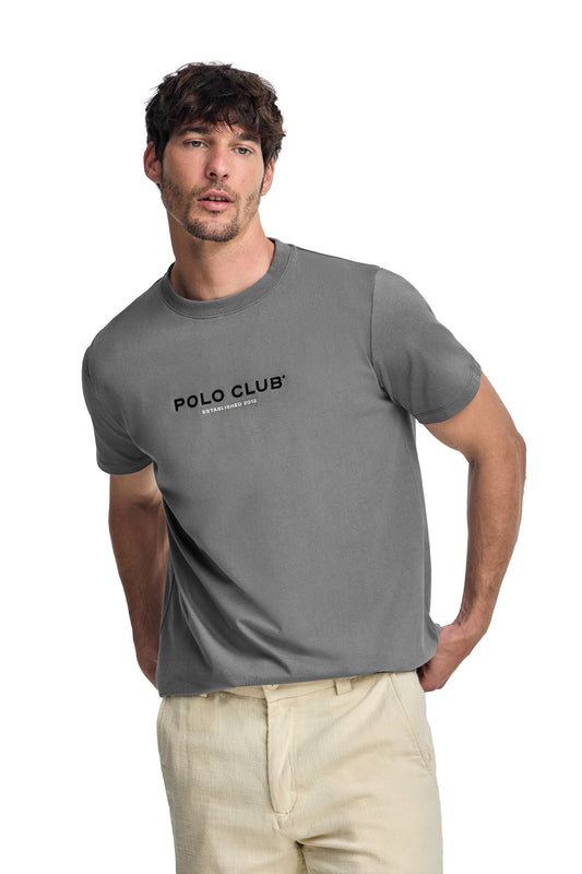 EST MINIMAL TITLE RUBBER TSHIRT ASPHALT (45526) Men