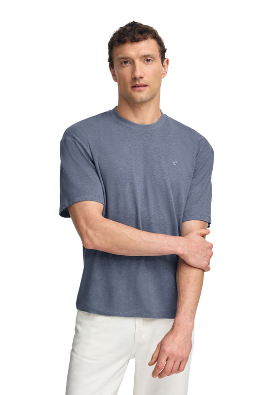 PC MONOGRAM U T-SHIRT SS CL DENIM_BLUE (45534) Men