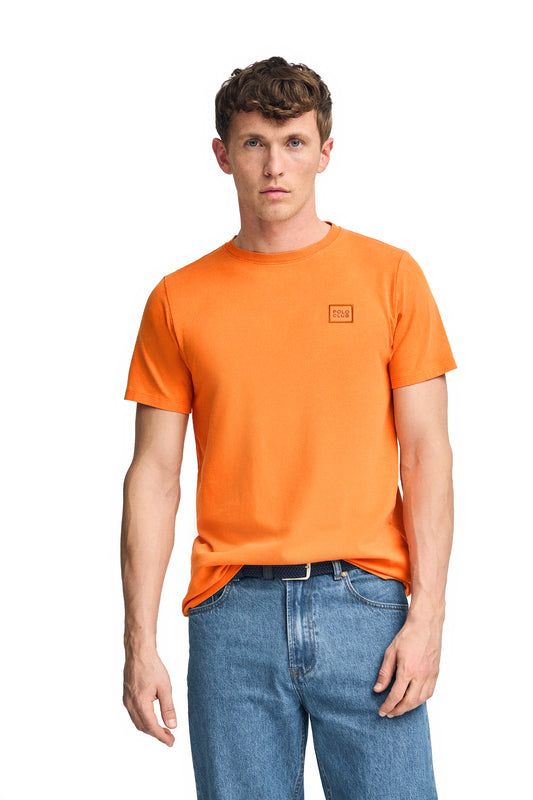 TWILL PATCH TSHIRT GD SS VN ORANGE (45539) Men