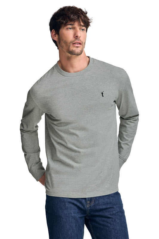 RIGBY GO TSHIRT LS VN GRAY_VIGORE (45552) Men