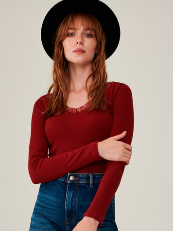 Sinsay Women pullovers (2094F-83X Red)