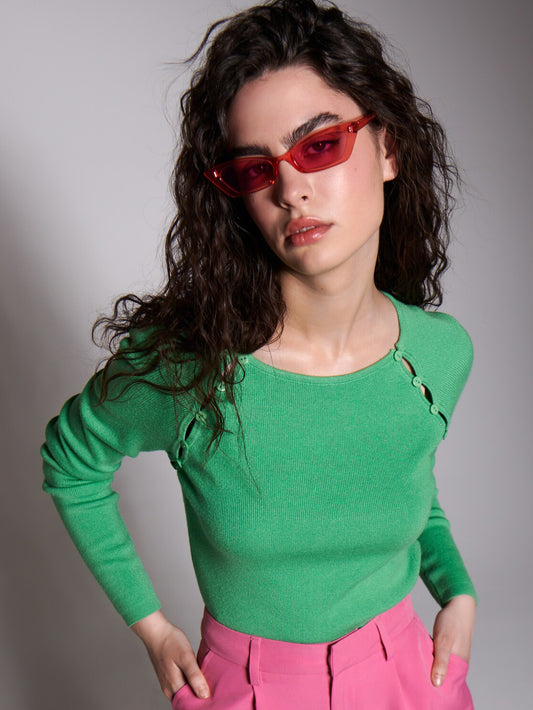 Sinsay sweaters Green (7272J-70X) Women