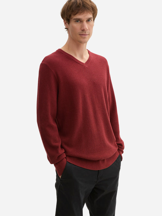 Tom Tailor Men pullovers (1044444_burgundy)