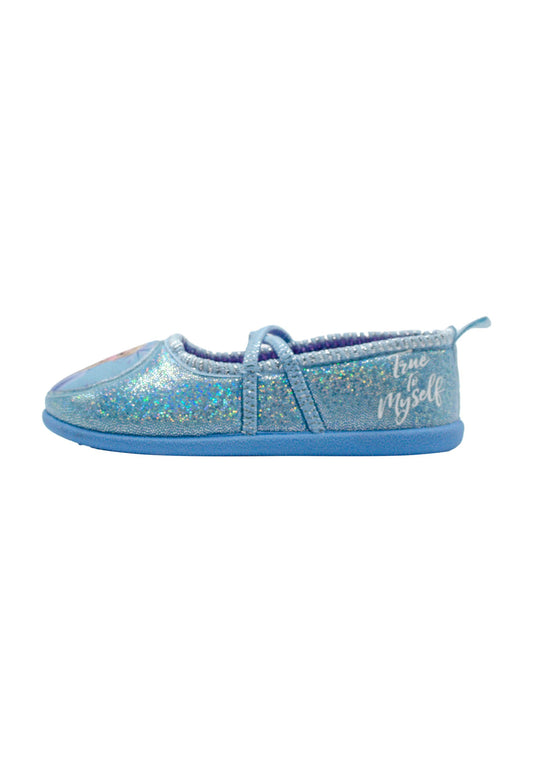 Kids2Go Frozen - ELSA TRUE TO MYSELF - Slipper with Glitter Light Blue (K1I13A002-K11) Kids
