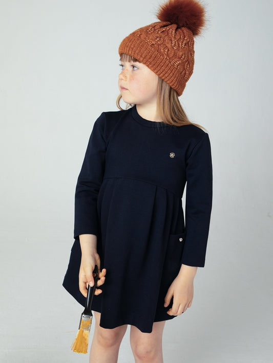Mayoral Kids dresses (4.921-48_Dark blue)