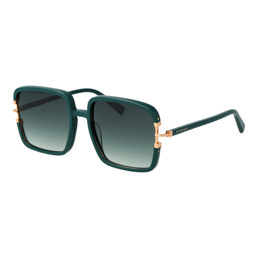 Ana Hickmann Square Sunglasses Turquoise (26001360) Women