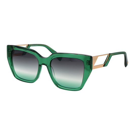 Ana Hickmann Square Sunglasses Green (26001375) Women
