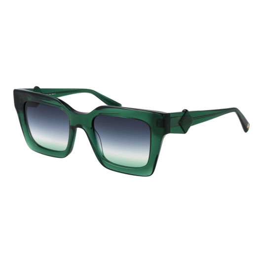 Ana Hickmann Square Sunglasses Green (26001386) Women