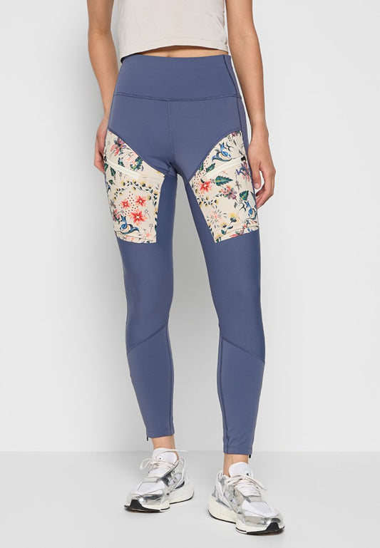 Kari Traa ANE HIKING TIGHTS PRINT Blue-Grey (ZZO2NE448-T00) Women