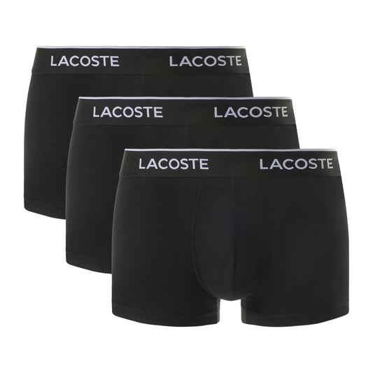 Lacoste Trunk Boxershorts (3-pack) Black (5H1300-031) Men