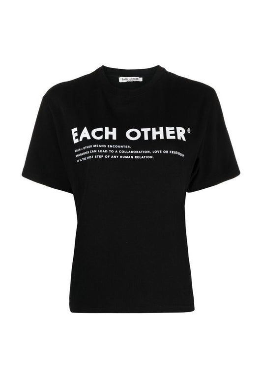 Each x Other Crewneck short sleeves t-shirt with serigraphy in the fron (ZZO2L7726-Q00) Women