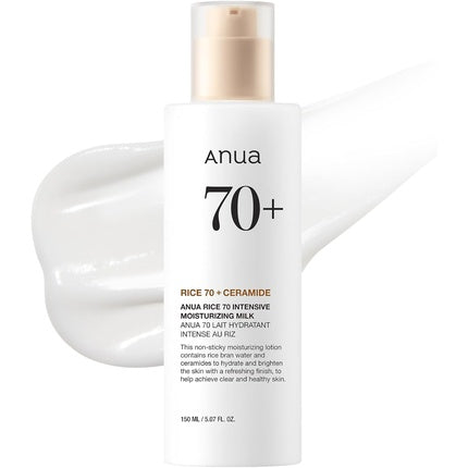 Anua Rice 70 Intensive Moisturizing Milk Lotion for Deep Hydration 150ml