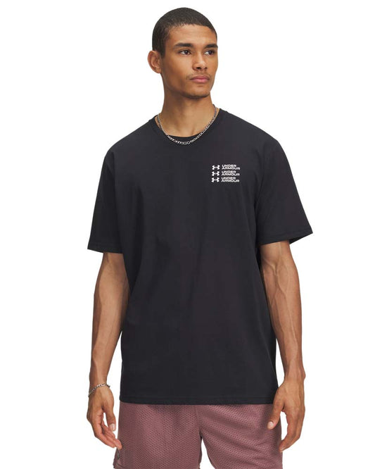 UA TRIPLE STACK LC LOGO SS (6004173-001) Men