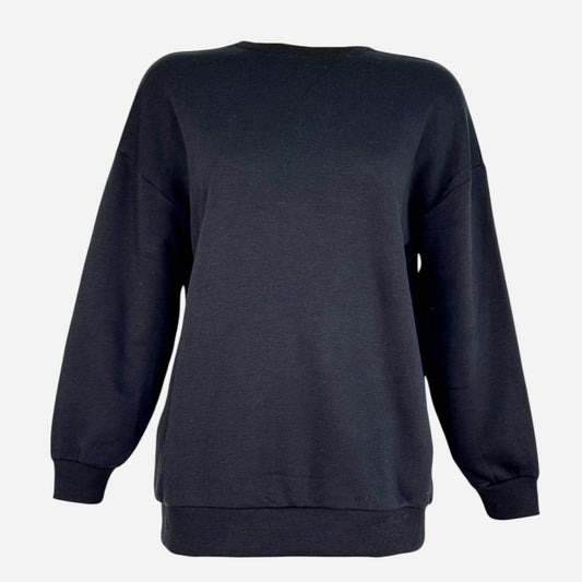 Sinsay hoodless sweatshirts Black (4343N-99X) Women