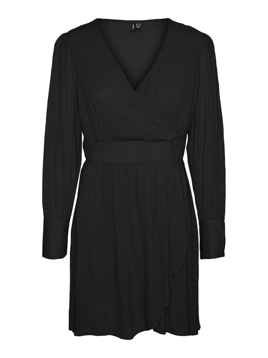Vero Moda VMPOLLIANA LS SHORT DRESS WVN (9091616) Women