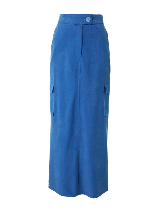 Nasty Gal Premium Twill Cargo Maxi Skirt (12745931) Women