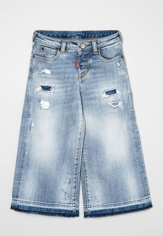 Dsquared2 5 pockets Blue (ZZO2UJK06-K00) Kids