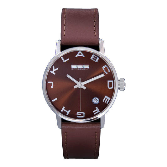 666Barcelona Quartz Watch Silver (666-273) Unisex