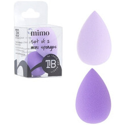 Mimo Mini Concealer Sponge Purple Pack Of 2 Perfect For Flawless Makeup