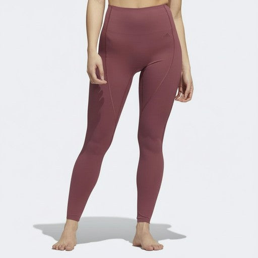 Adidas High-Waisted Performance Leggings Bordeaux, Women