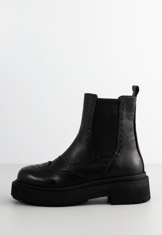 Inuovo Boots Black (ZZO1RXH36-Q00) Women