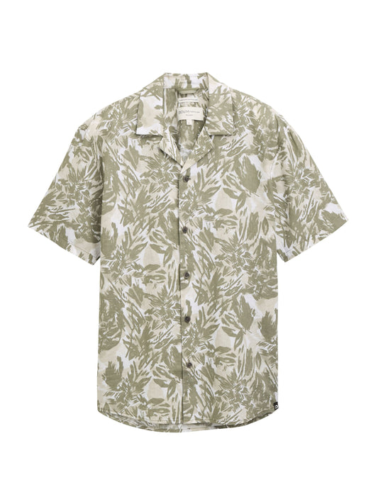 Tom Tailor Denim relaxed cotton linen shirt (24306137) Men