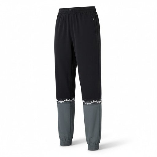 Adidas Slice Colorblock Track Pants Black Grey, Men