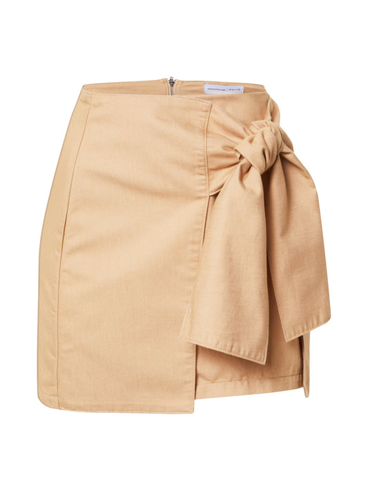 NU-IN Tie Front Mini Skirt (4845225) Women