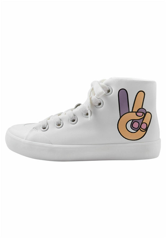 Reima x MINNA PARIKKA Sneaker Peace High-top white (RM743A01A-A11) Kids