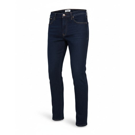 Wrangler Larston Slim Tapered Dark Blue Jeans, Men